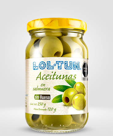 Aceitunas sin hueso 250 g