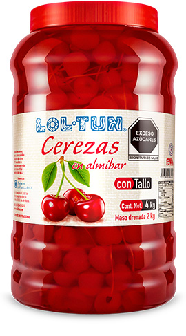 Cerezas en Almíbar con Tallo 4 kg