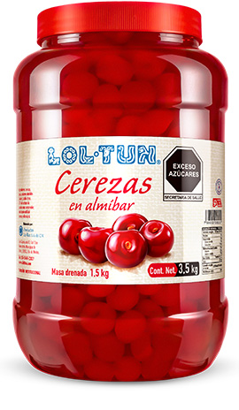 Cerezas en Almíbar sin Tallo 3,5 kg