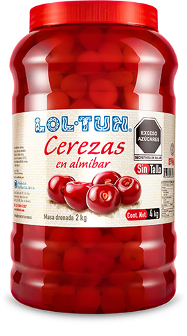 Cerezas en Almíbar sin Tallo 4 kg