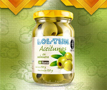 Aceitunas sin hueso 250 g