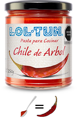 Pasta de Chile de Árbol 250 g