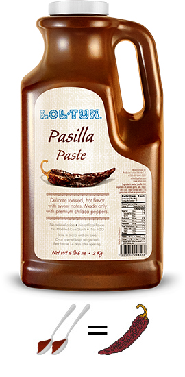 Pasilla Cooking Paste 4 lb. 6 oz. / 2kg