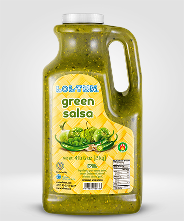 Green Salsa 4 lb 6 oz / 2 kg