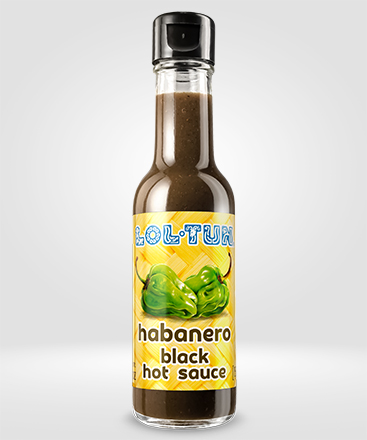 Habanero Hot Sauce Black 5 oz / 150g