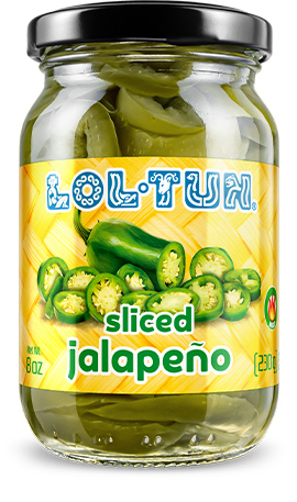 Sliced Jalapeño (Jalapeños Nachos) 8 oz / 230g