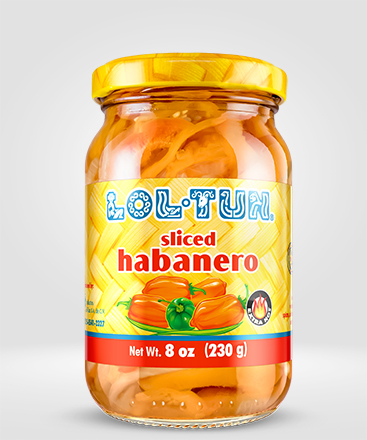 Sliced Habanero 8 oz / 230 g